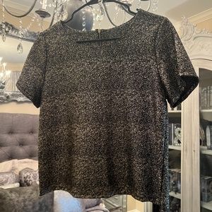 Black and Gold Top